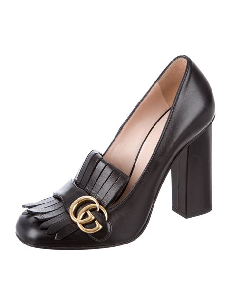 marmont shoes gucci|gucci marmont shoes for women.